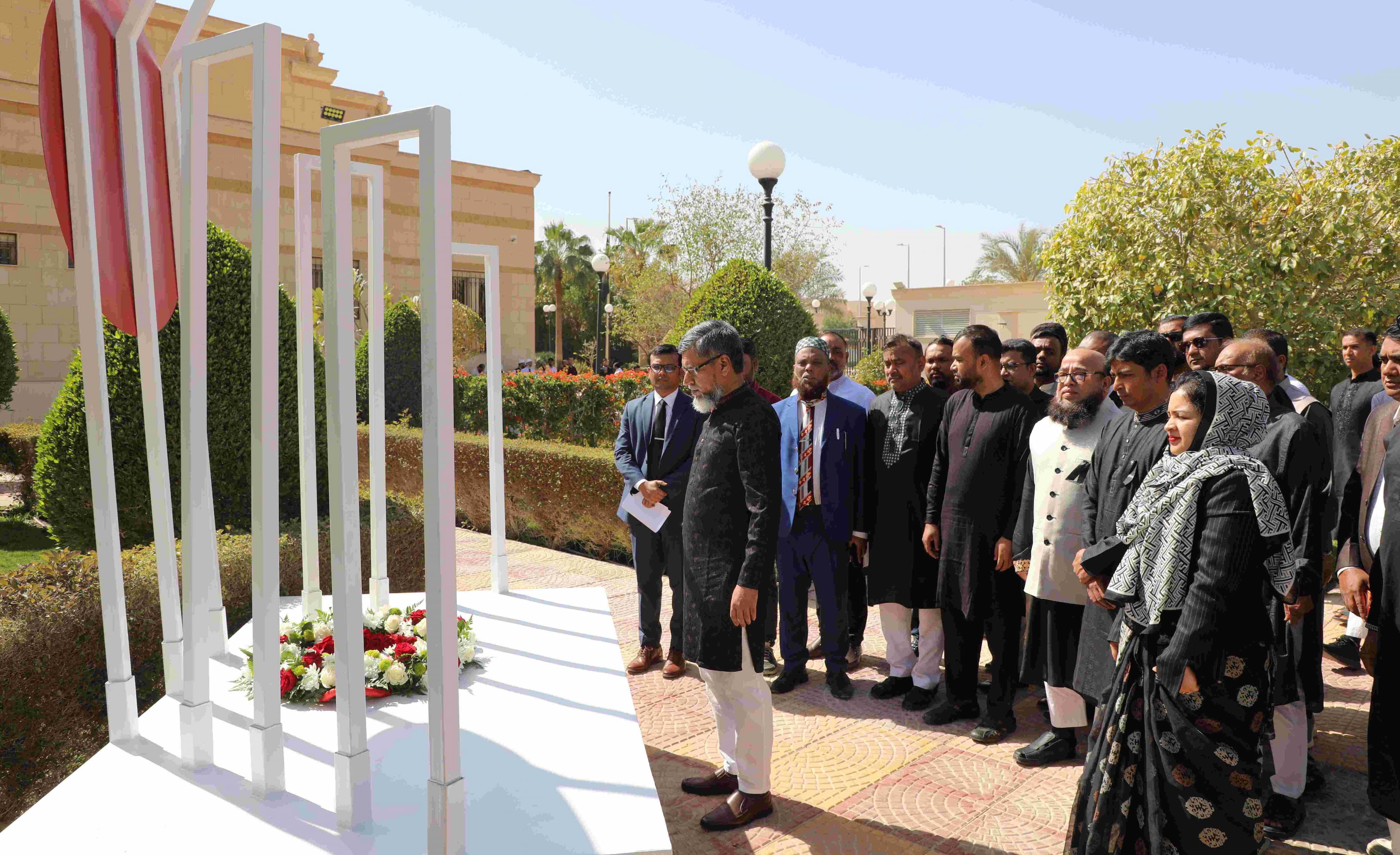 রিয়াদে মহান শহিদ ও আন্তর্জাতিক মাতৃভাষা দিবস পালিত