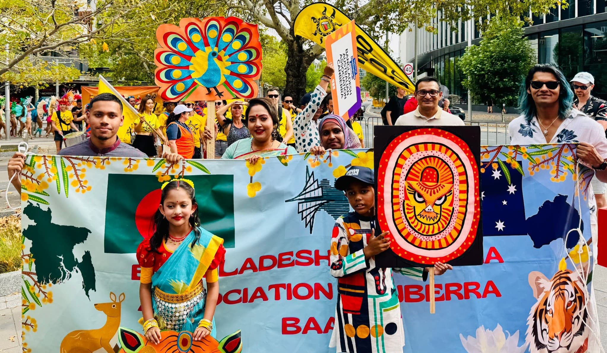 ক্যানবেরায় ন্যাশনাল মাল্টিকালচারাল ফেস্টিভ্যালে বাংলাদেশিদের পরিবেশনা