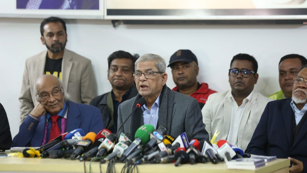 ক্ষমতায় টিকে থাকার একটা অসুস্থ প্রতিযোগিতা শুরু হয়েছে: মির্জা ফখরুল