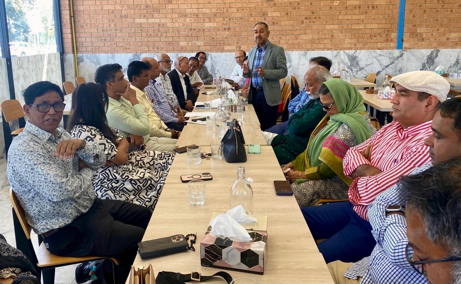 সিডনিতে বাংলাদেশ অ্যাসোসিয়েশন অব অস্ট্রেলিয়ার নির্বাচনকে ঘিরে কর্মপরিকল্পনা সভা