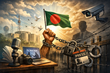 স্বাধীনতার স্বাদ, নিয়ন্ত্রণের শিকল: ৫ আগস্টের পর বাংলাদেশের গণমাধ্যম