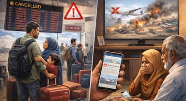 ১১ দিনে ৩৬৭ ফ্লাইট বাতিল, চাকরি নিয়ে শঙ্কায় ছুটিতে আসা কর্মীরা