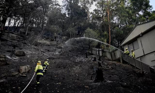 অস্ট্রেলিয়ায় দুই রাজ্যে দাবানলে ৪০ বাড়ি ভস্মীভূত, এক অগ্নিনির্বাপক কর্মী নিহত