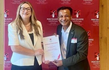 সিডনিতে বিশেষ সম্মাননা পেয়েছে বাংলাদেশি মালিকানাধীন প্রতিষ্ঠান এইচবিডি সার্ভিসেস