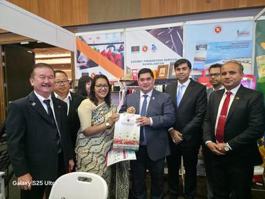 মালয়েশিয়ায় সাবাহ প্রদেশে আন্তর্জাতিক বাণিজ্য মেলায় বাংলাদেশ