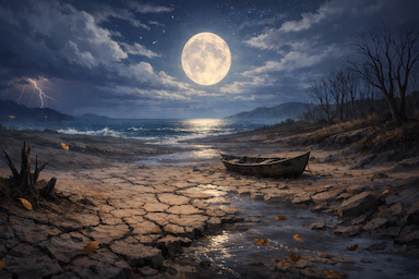 কবিতা: জলশূন্য নদী