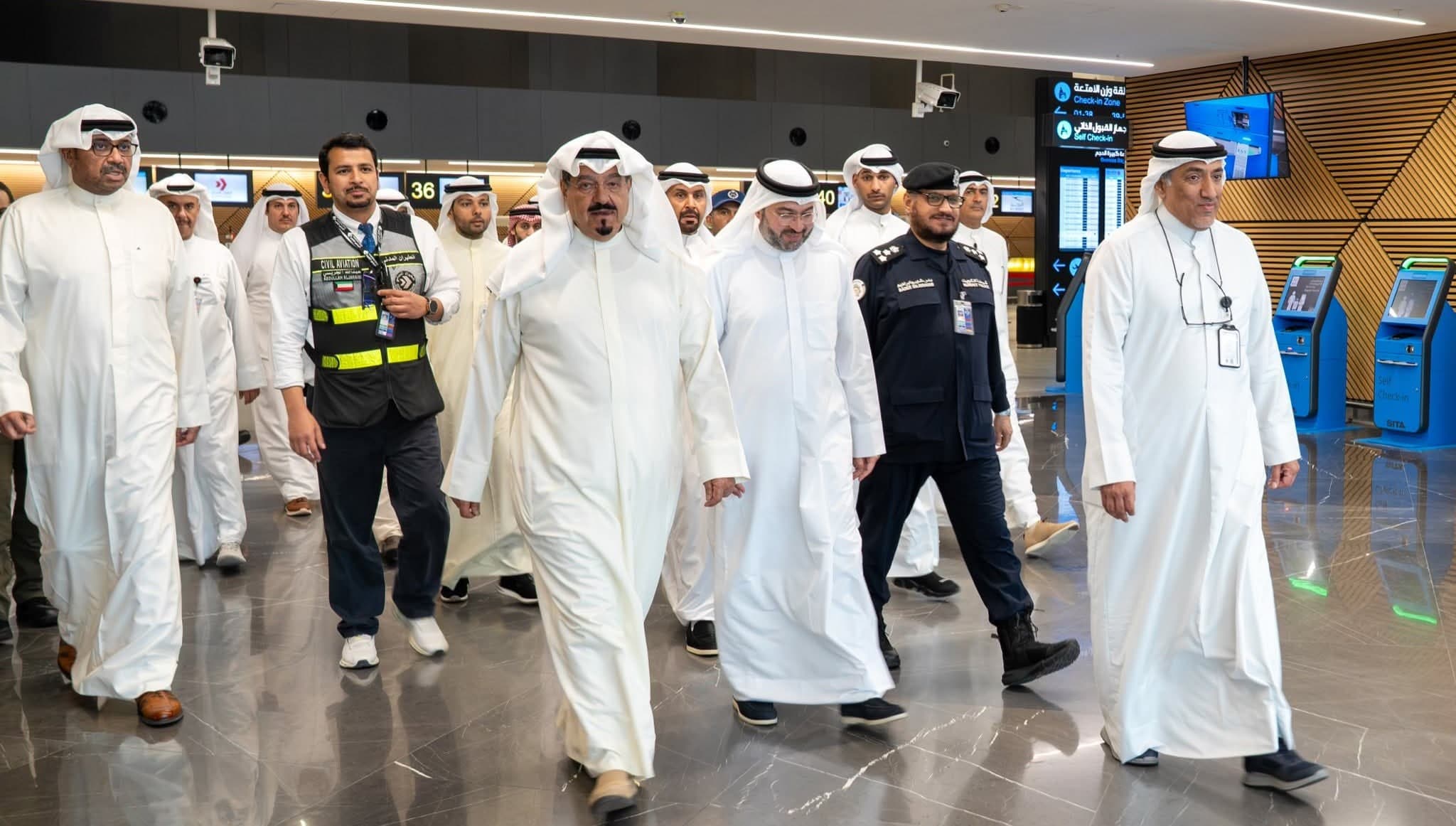 কুয়েত আন্তর্জাতিক বিমানবন্দর পরিদর্শন করলেন দেশটির প্রধানমন্ত্রী