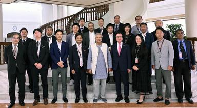 জাপানে এক লাখ দক্ষ কর্মী নিয়োগ, প্রধান উপদেষ্টার সঙ্গে এনবিসিসি প্রতিনিধিদলের সাক্ষাৎ