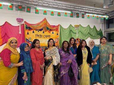 জেনেভায় বাংলাদেশ উইমেনস ডায়াসপোরার পিঠা উৎসবে মিলনমেলা