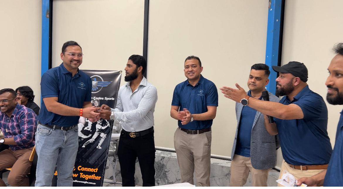 সিডনিতে ক্যাম্বেলটাউন ঈগলস স্পোর্টসের গালা নাইট ও পুরস্কার প্রদান