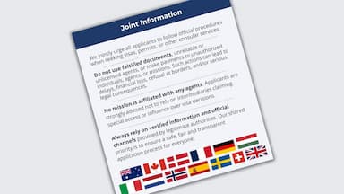 ভিসা সেবার ক্ষেত্রে বাংলাদেশি নাগরিকদের সতর্ক করেছে বিশ্বের ১৩ দেশ