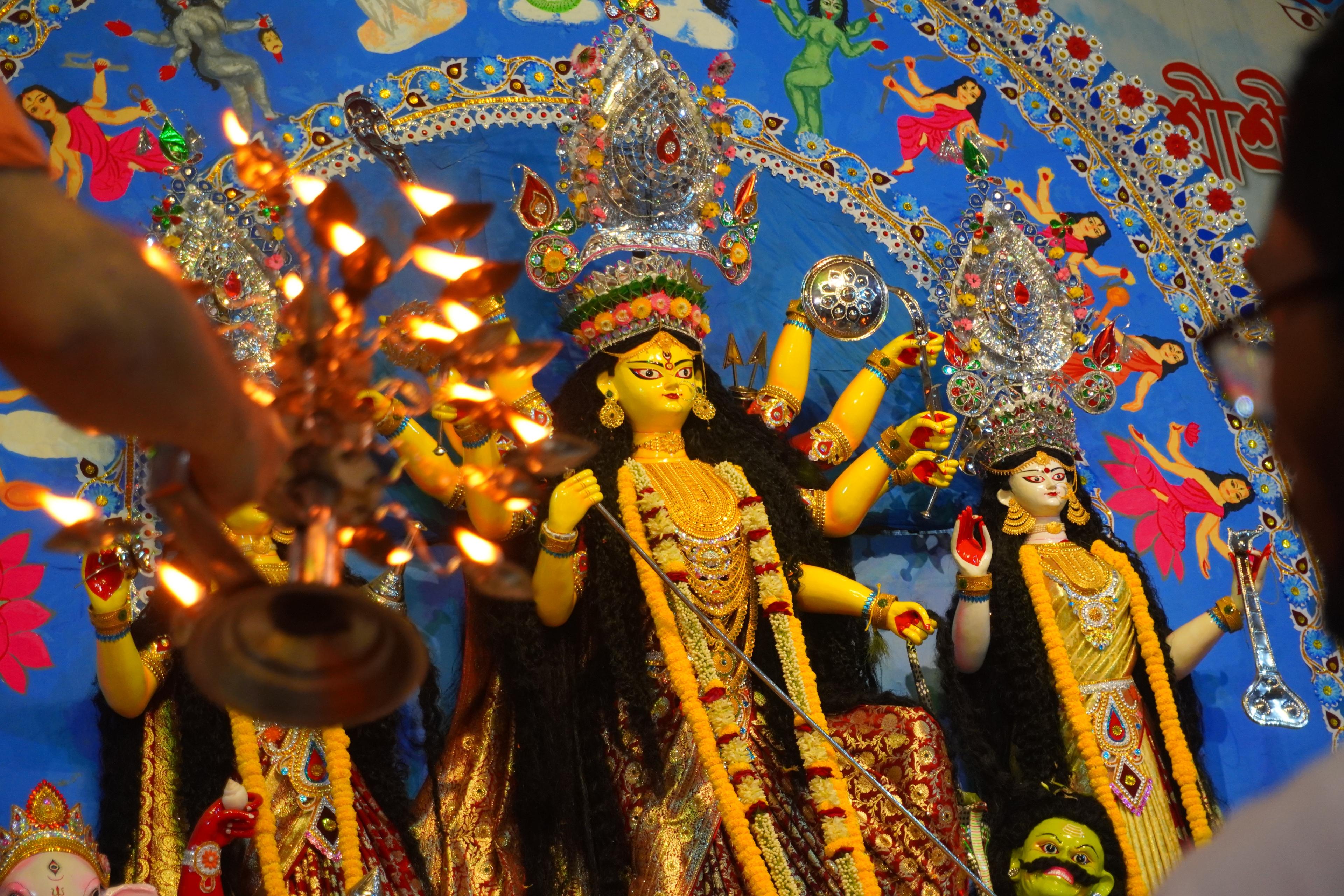 দুর্গার কাছে প্রার্থনা