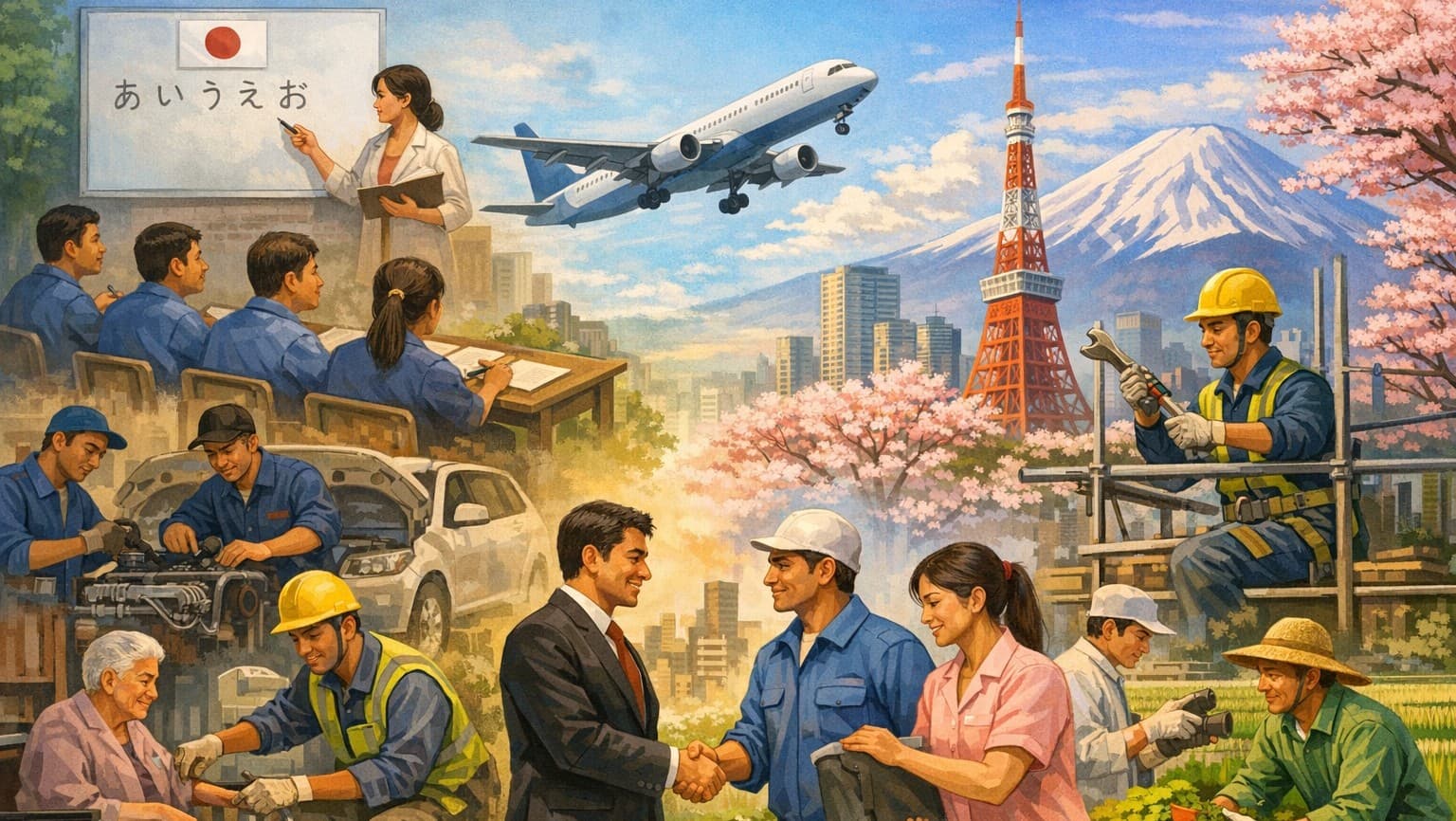 শুধু ভাষা শেখার মধ্যেই সীমাবদ্ধ জাপানে দক্ষ কর্মী পাঠানোর সরকারি কার্যক্রম