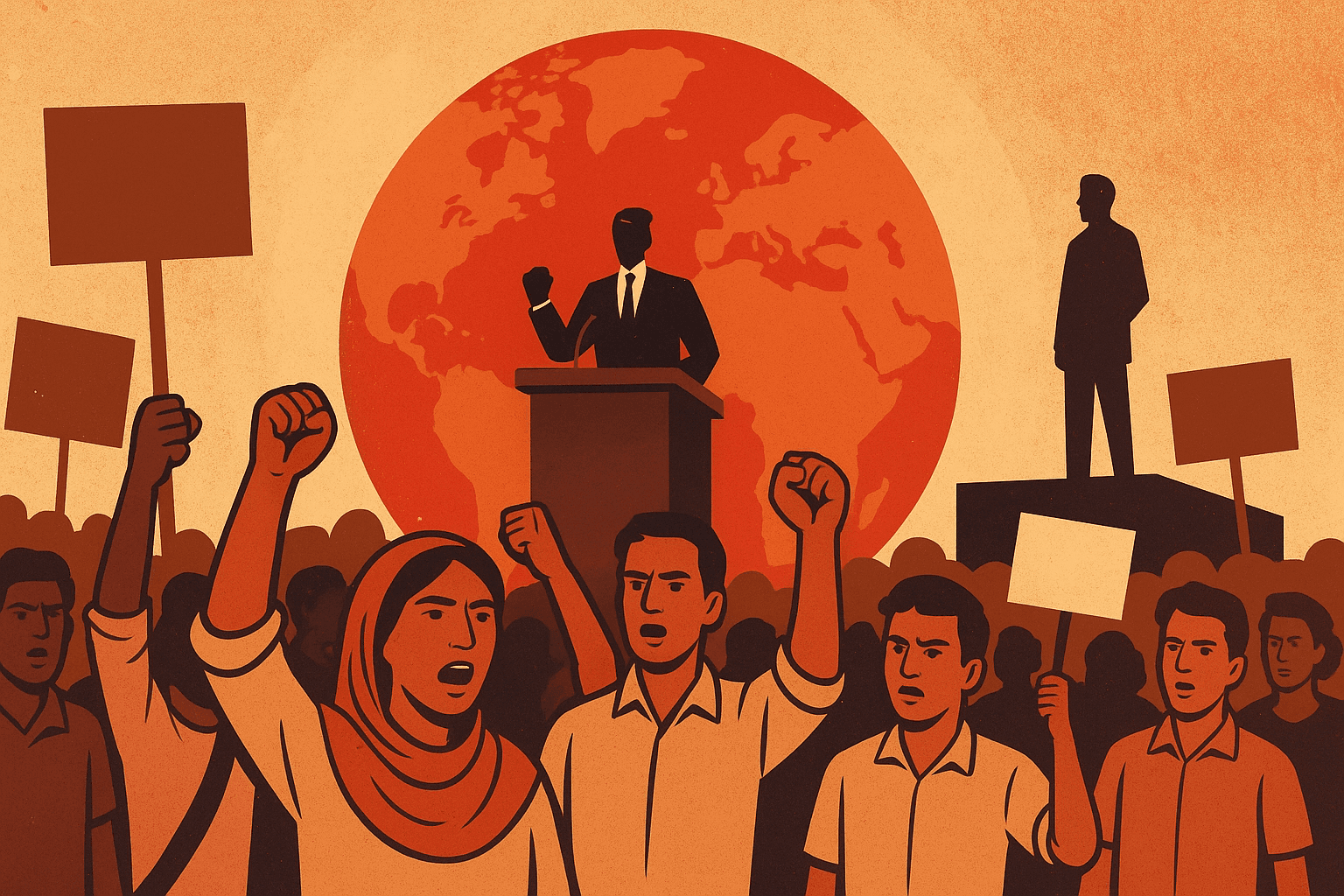 গণতন্ত্রের অপমৃত্যু এবং জনগণের নবজাগরণের অনিবার্য ডাক