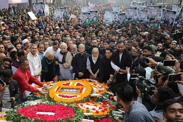 শহীদ বুদ্ধিজীবীদের প্রতি শ্রদ্ধা নিবেদন বিএনপির